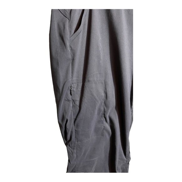 Prana Halle Hiking Convertible Pant in Coal Gray (Short Inseam) Size 12 NWT - Picture 8 of 13